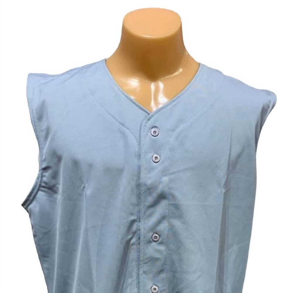 NEW TAG TEAM button down baseball sleeveless jers… - image 2